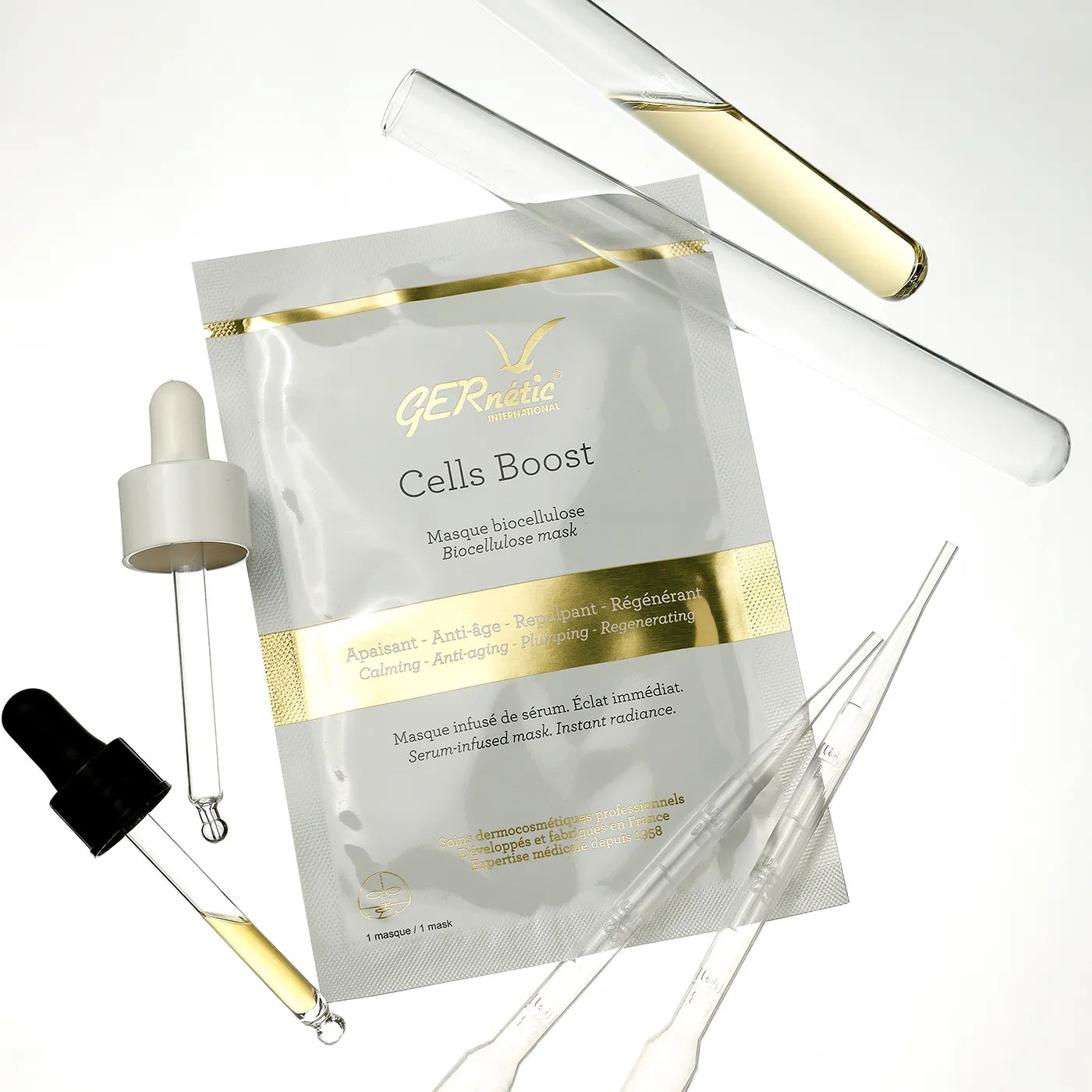 Cells Boost maschera viso biocellulosa attivante