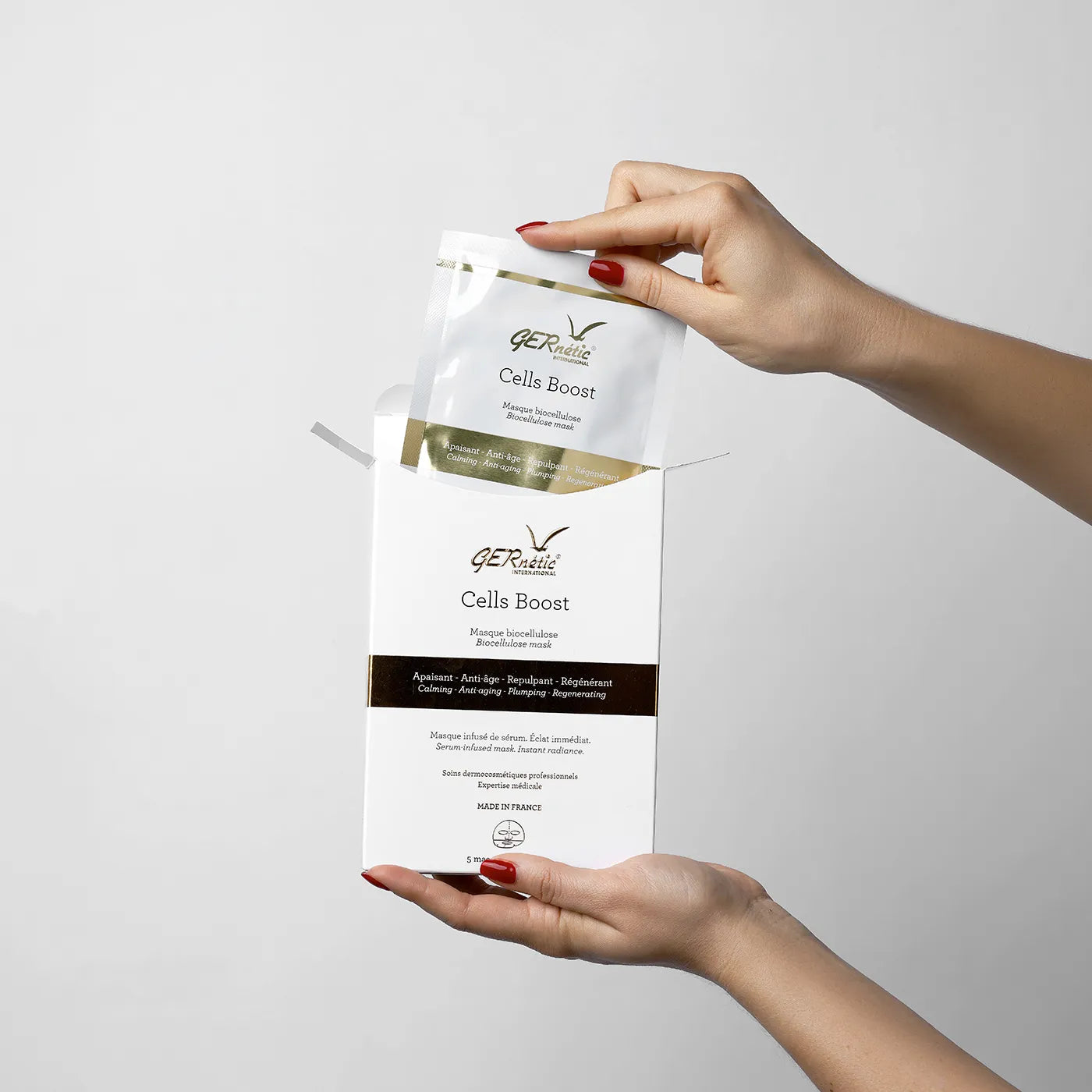 Cells Boost maschera viso biocellulosa attivante